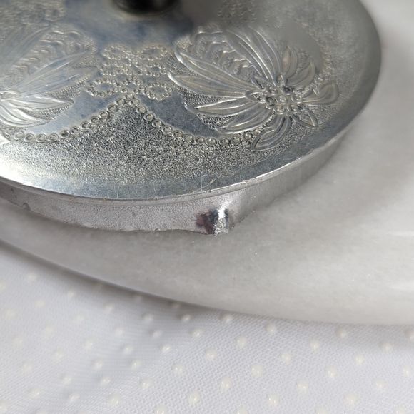 Vintage Sona Ware Silver Aluminum Working Teapot Stratford on Avon England - Picture 7 of 12